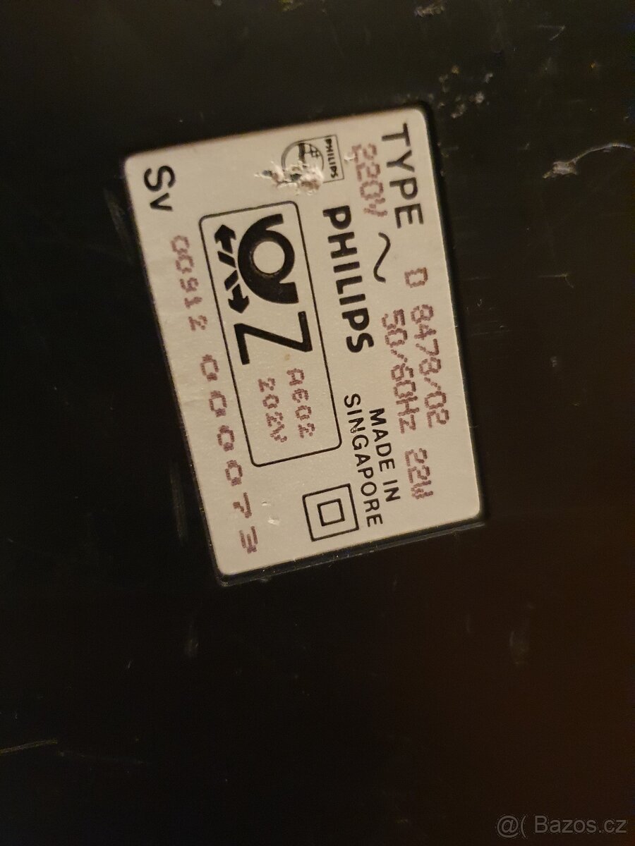 PHILIPS D 8478 80 léta BOOMBOX Kazeťák - 10