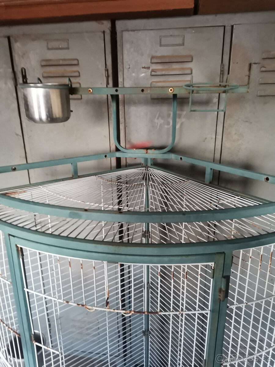 Klec - voliera rohova - 10