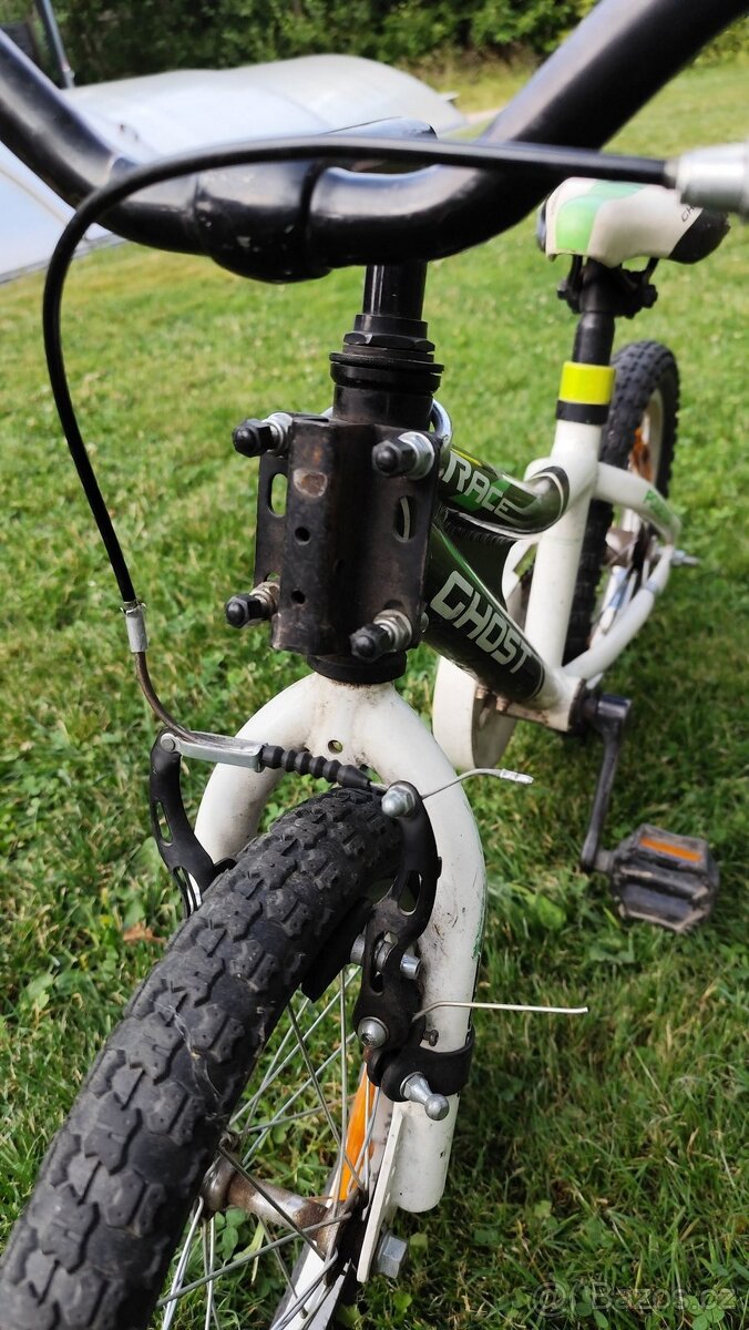 Ghost Race Powerkid 16" s kolečky a tažnou tyčí Trail Gator - 10