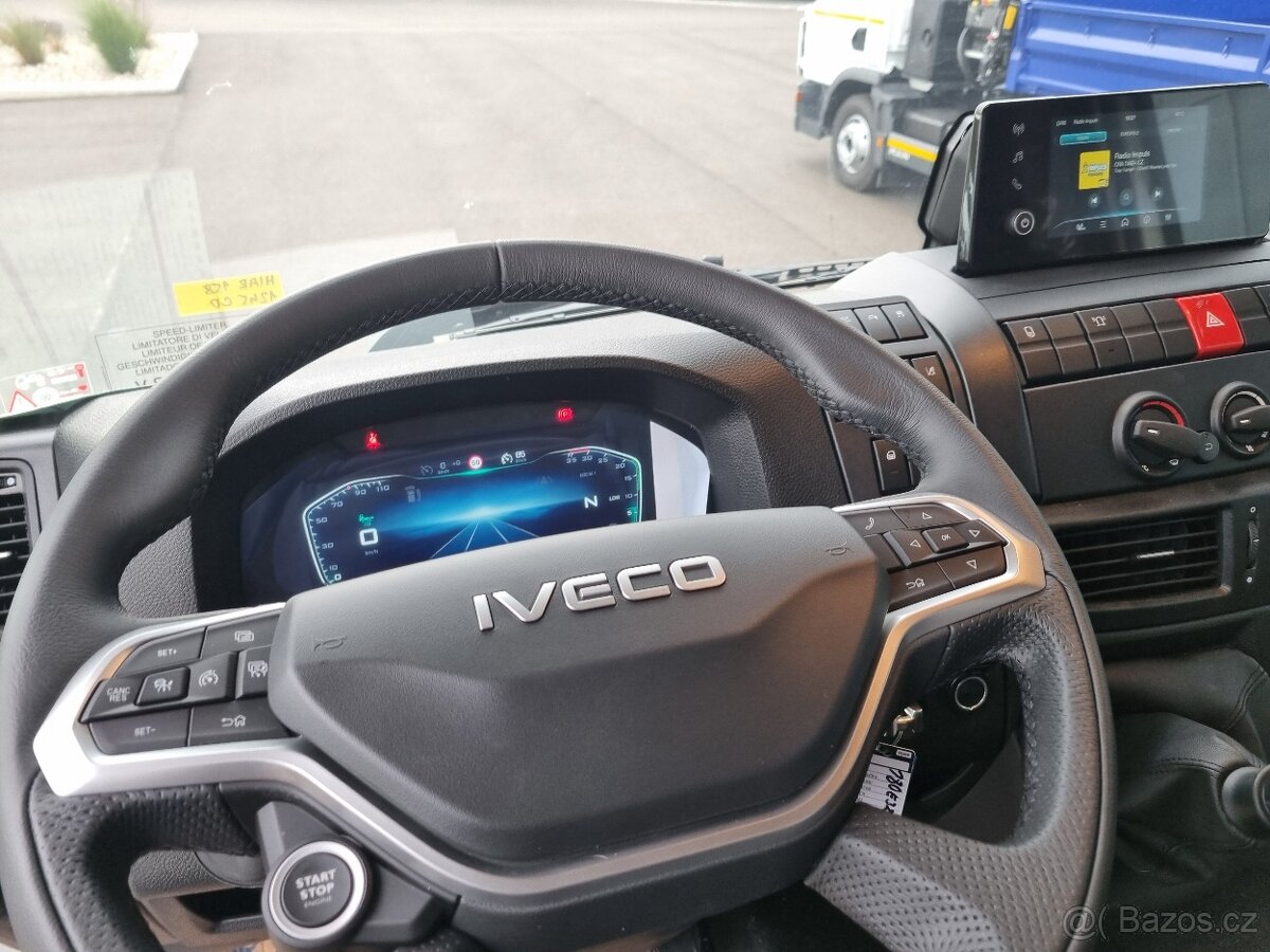 IVECO EUROCARGO 180E28 RUKA HIAB 158 + NOSIČ KONTEJNERU 10T - 10