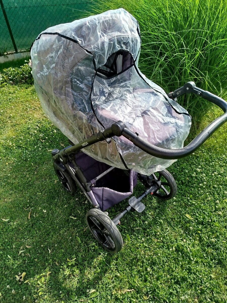 Dětský kočárek 3v1 Riko Nesa 2020 Plum - 10