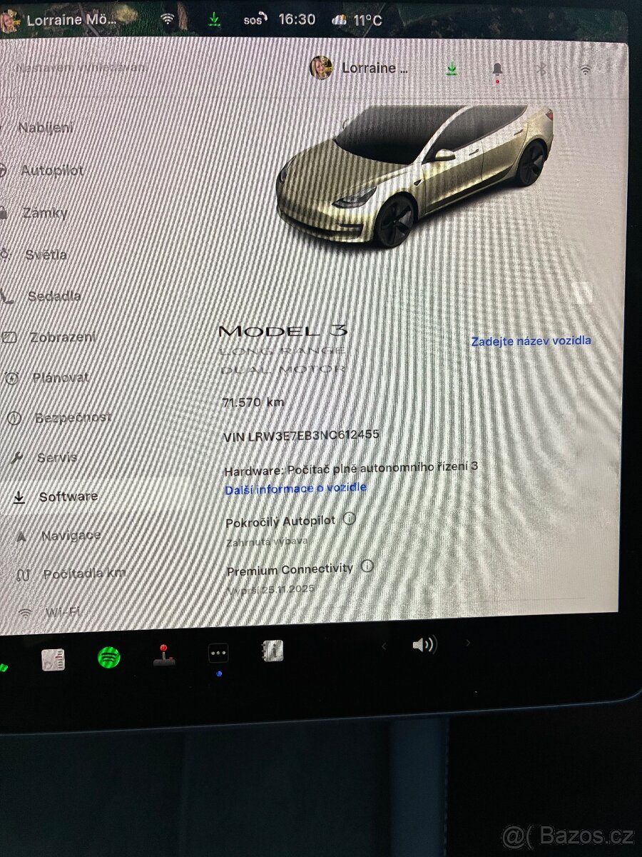 Tesla Model 3 Long Range | EAP | 2022 | Zimní obutí - 10