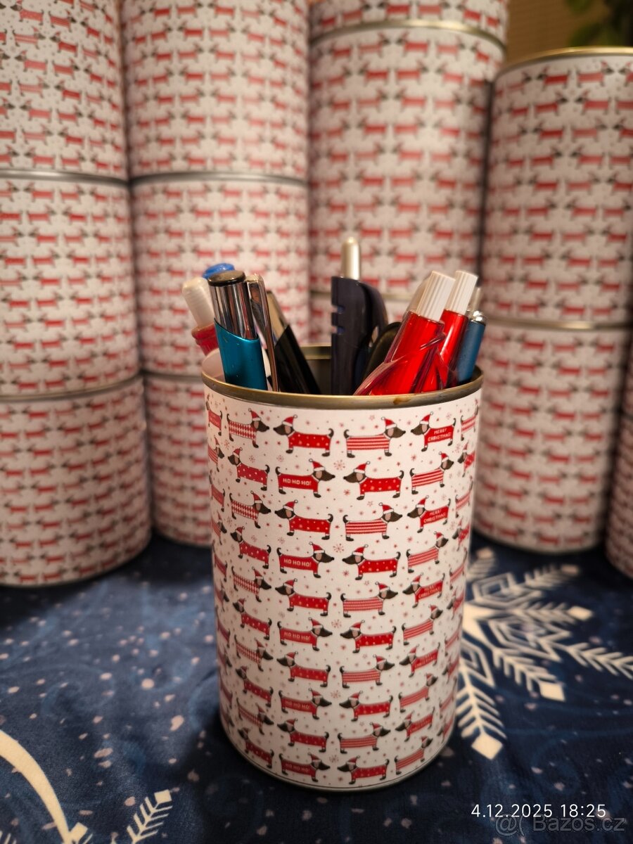 Plechovky - Vánoční jezevčík - 10