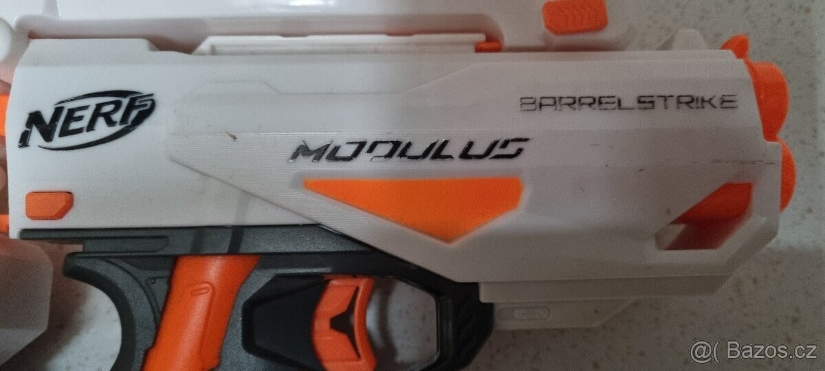 Nerf MODULUS 3V1 - elektrokulomet+brokovnice+vzduch nástavec - 10