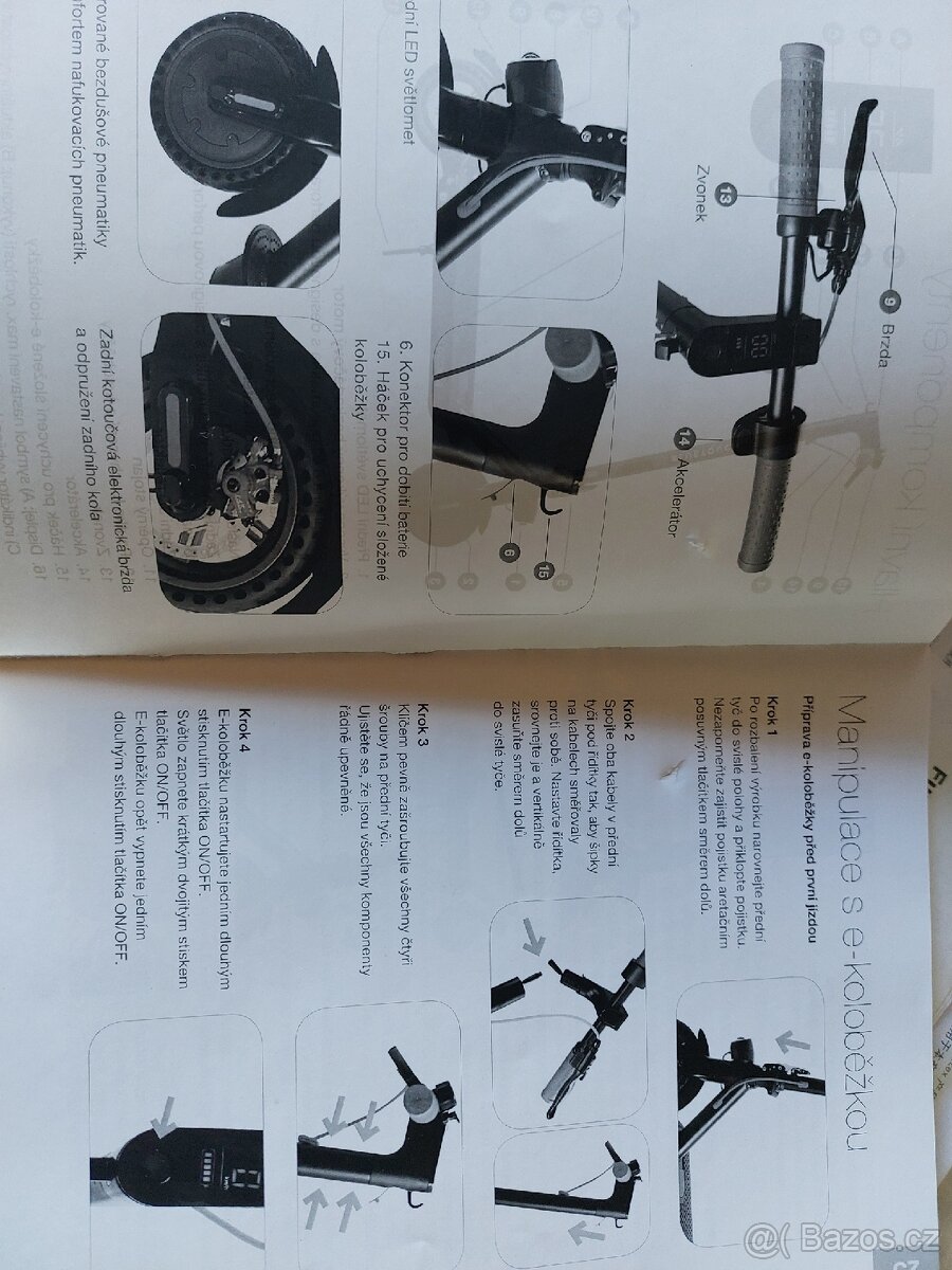 Elektrokolobezka skládací - 10