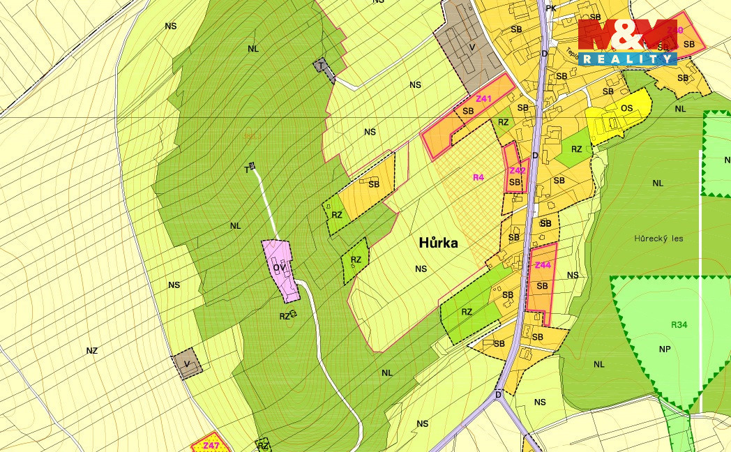 Prodej pozemek 2730 m2, Jeseník nad Odrou, Hůrka - 10