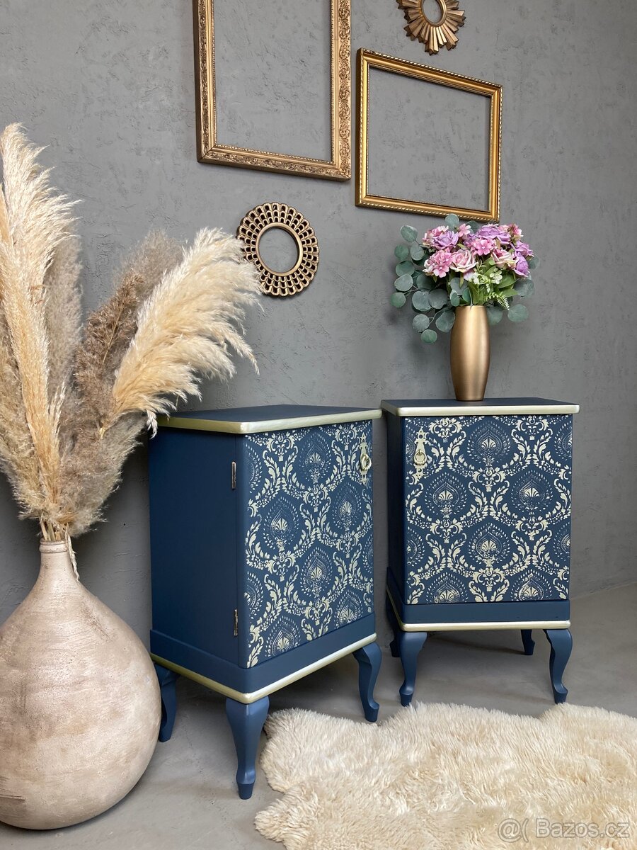 Noční Stolky Champagne Moonlight - 10