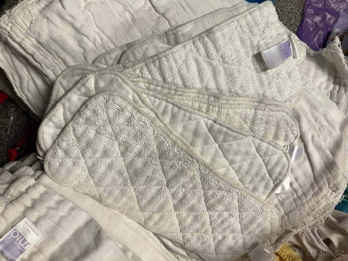 Látkové pleny Bambino mio - velký set - 10