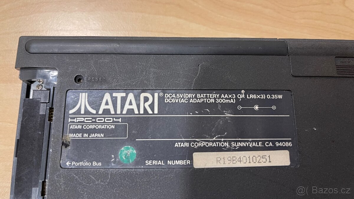 Atari Portfolio HPC-004 + BEE karta - 10