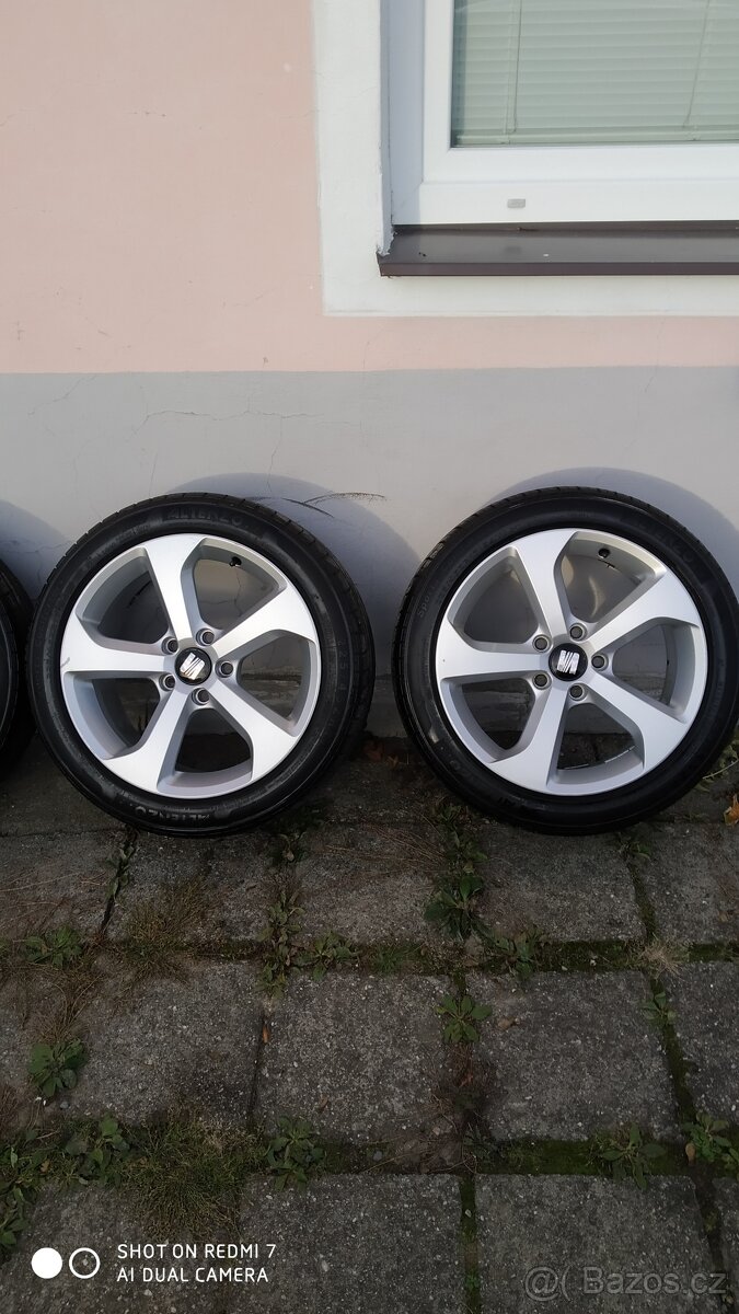 Alu orig. letní sada VW Brooklyn 5x112 7,5J - 10