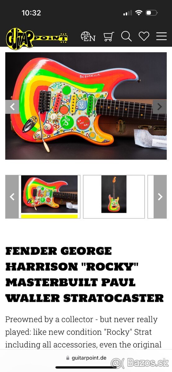 Fender stratocaster Rocky, George harrison - 10