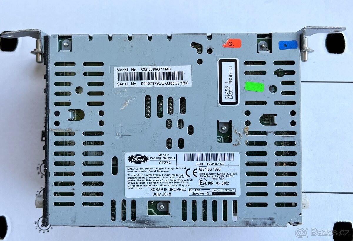 ORIGINÁL DISPLEJ NA FORD RANGER 2012-2021 - 10
