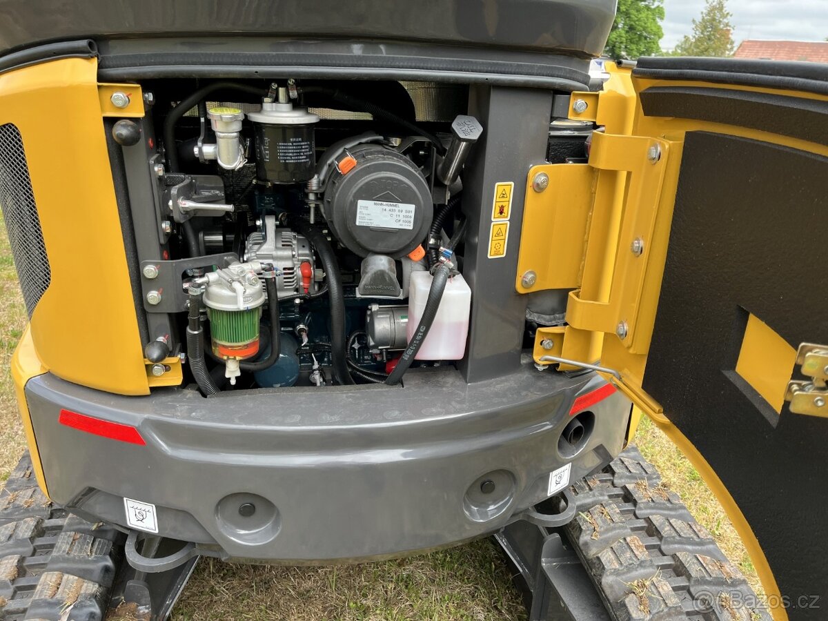 Pásové minirypadlo / bagr XCMG XE27e Pro - 10