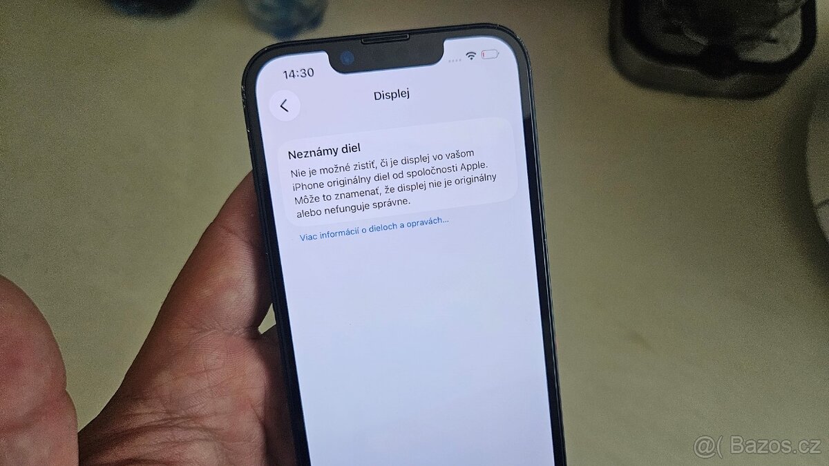 Vymením Apple iPhone 14 tmavý 128GB - 10