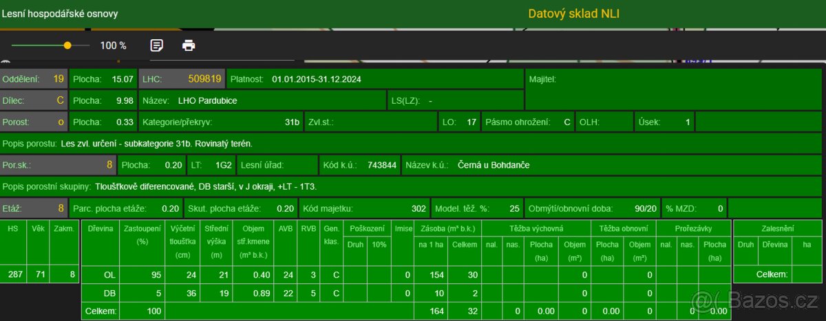 Prodám pozemky na k.ú. Černá u Bohdanče - 10