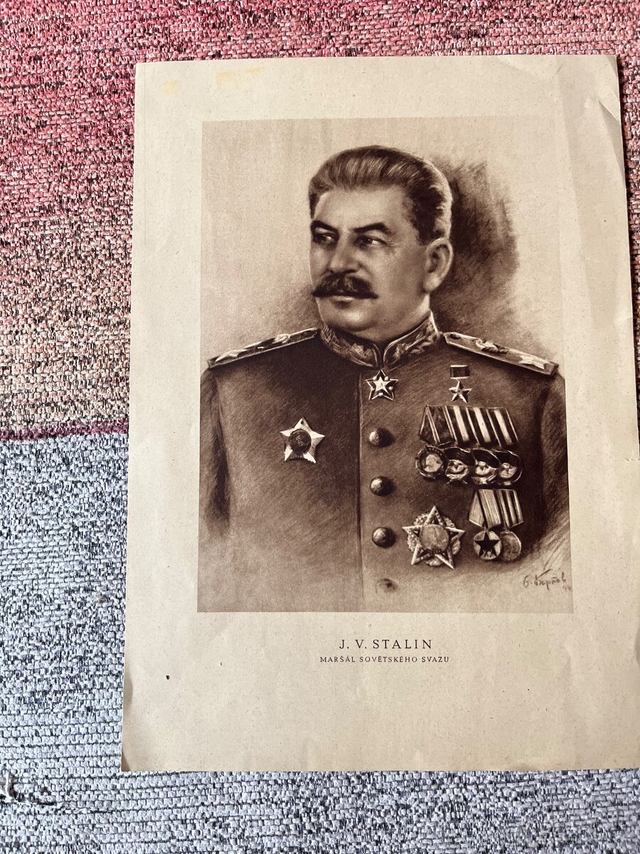 Josif Vissarionovič Stalin - obrazy - 10