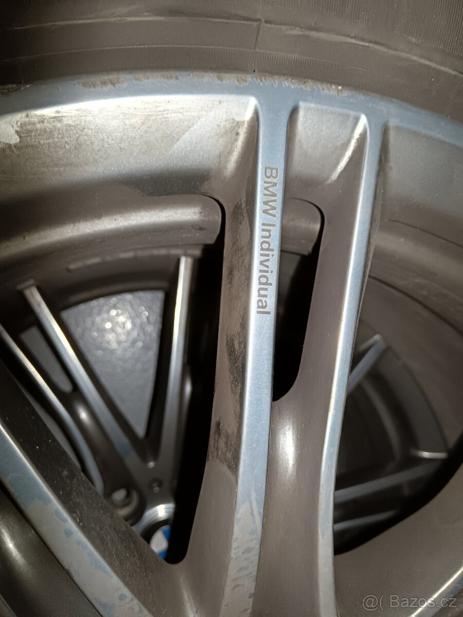 20" dvourozměrná KOVANA BMW Styling 649 V-Spoke,INDIVIDUAL - 10