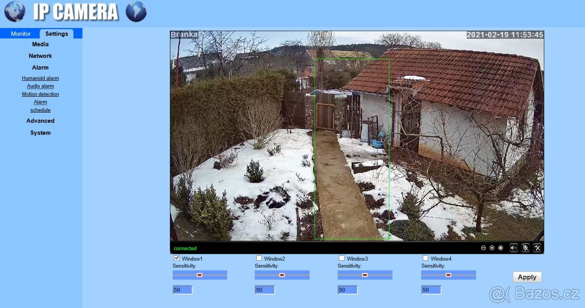 IP Wifi kamera venkovni 5MPix - 10