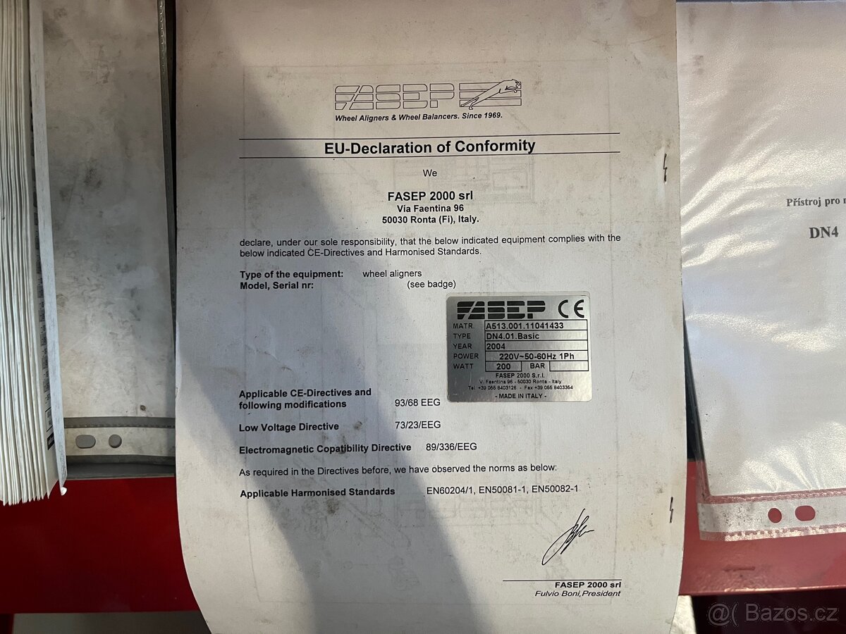 Geometrie Fasep DN4 - 10