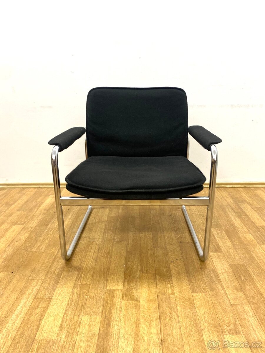 Retro křeslo 70. léta chrom - 10