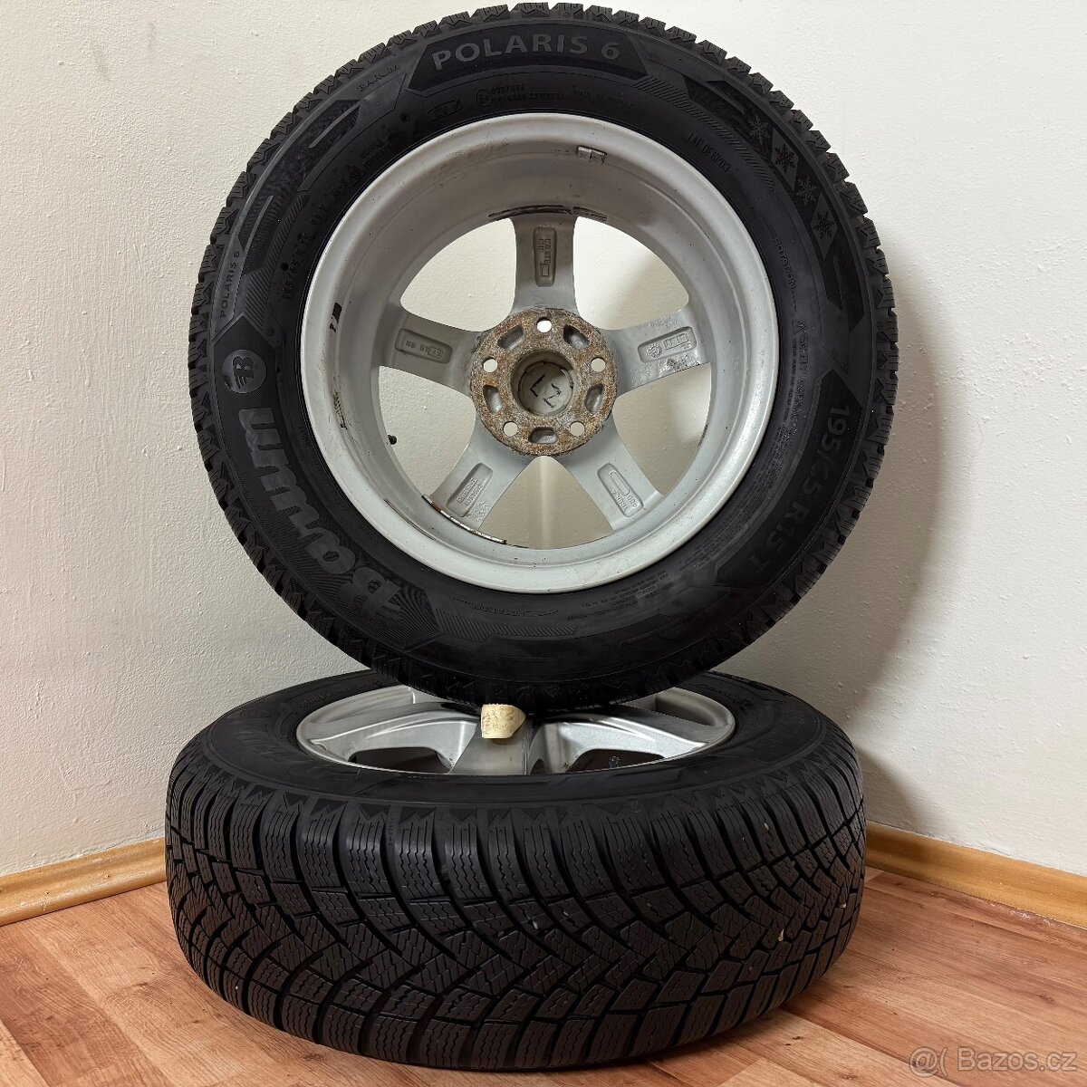 HYUNDAI/KIA 5x114,3 R15 ET45+ZIMNÍ 195/65R15 8,5mm - 10
