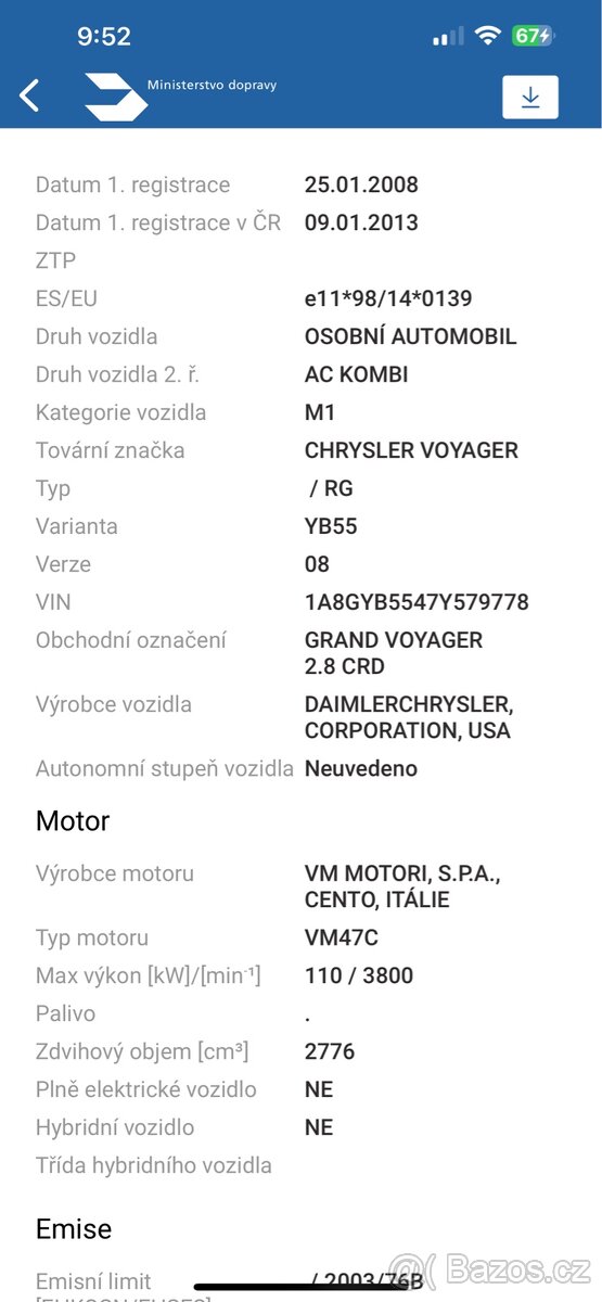 Chrysler Voyager - 10