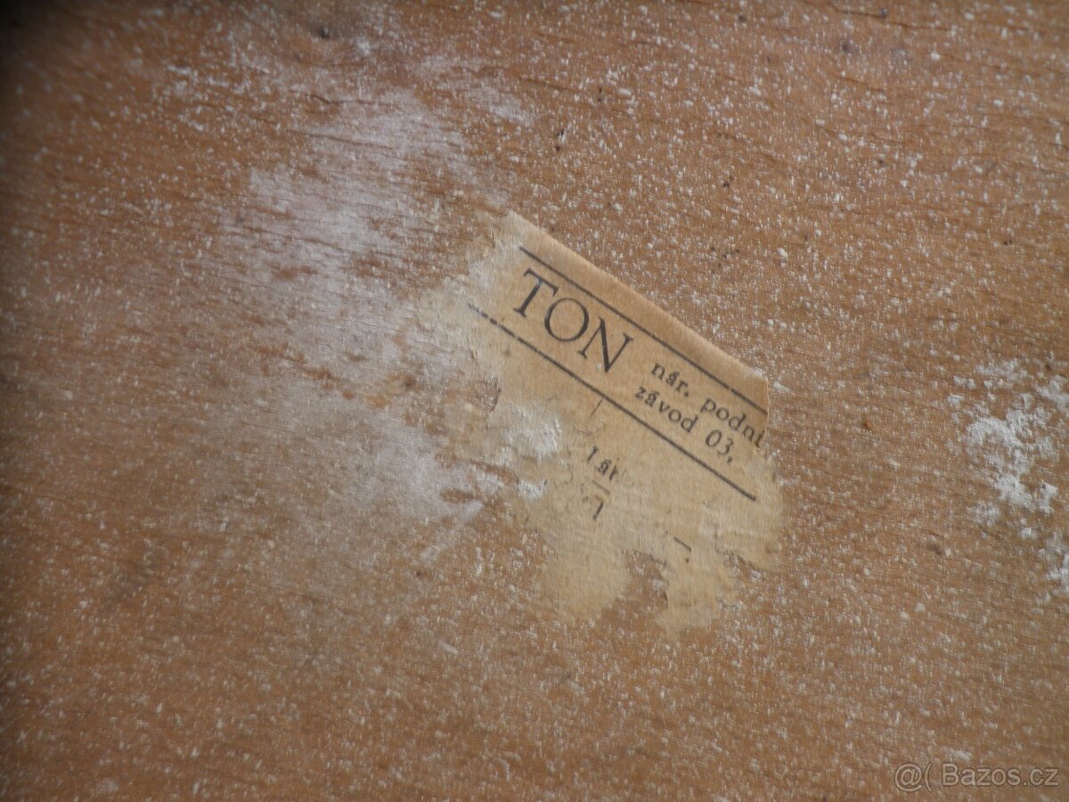 Židle TON - možno 4 kusy - 10