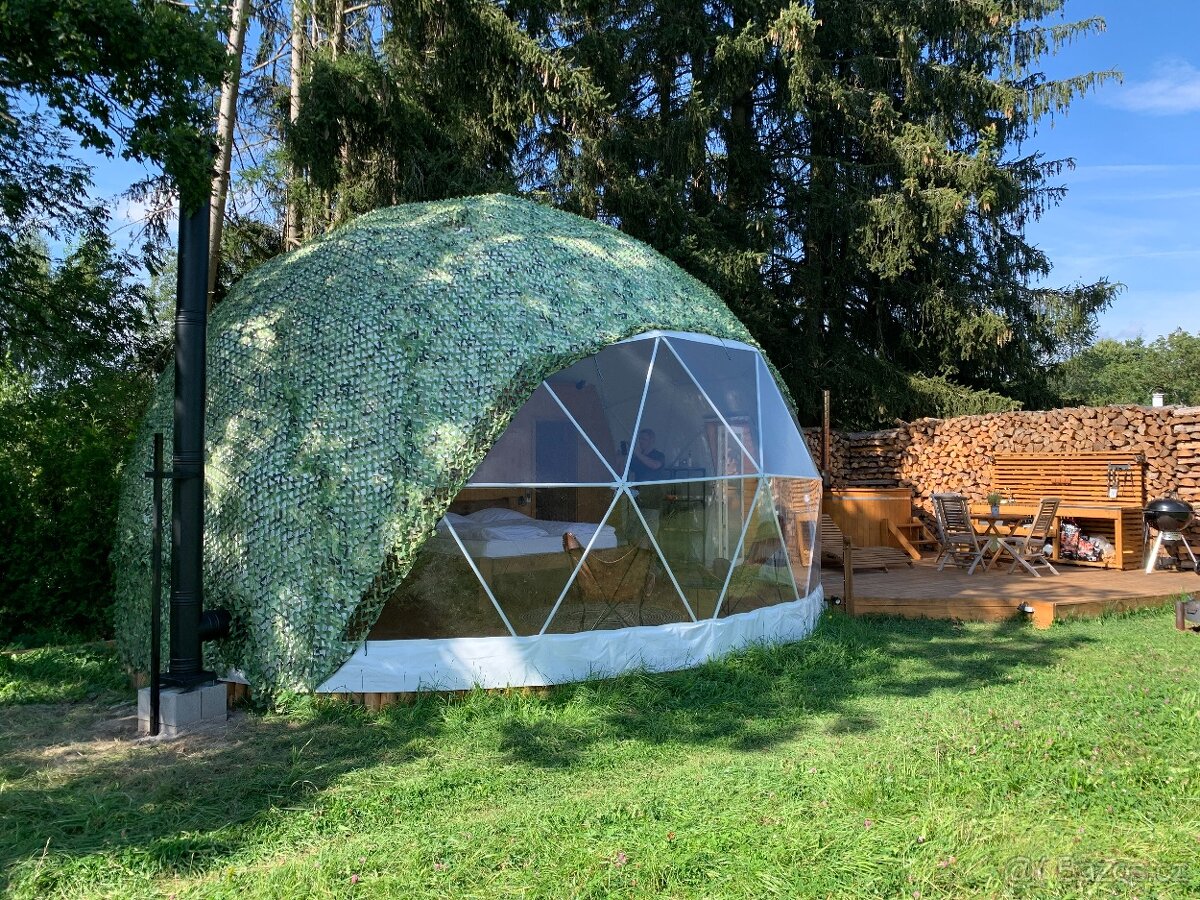 Glampingový stan - glamping dome - 10