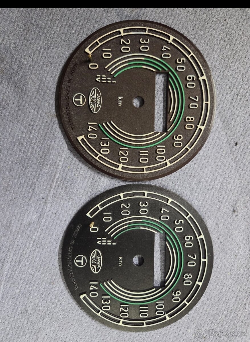 Tachometr Jawa kývačka půlbuben 140km/h - 10