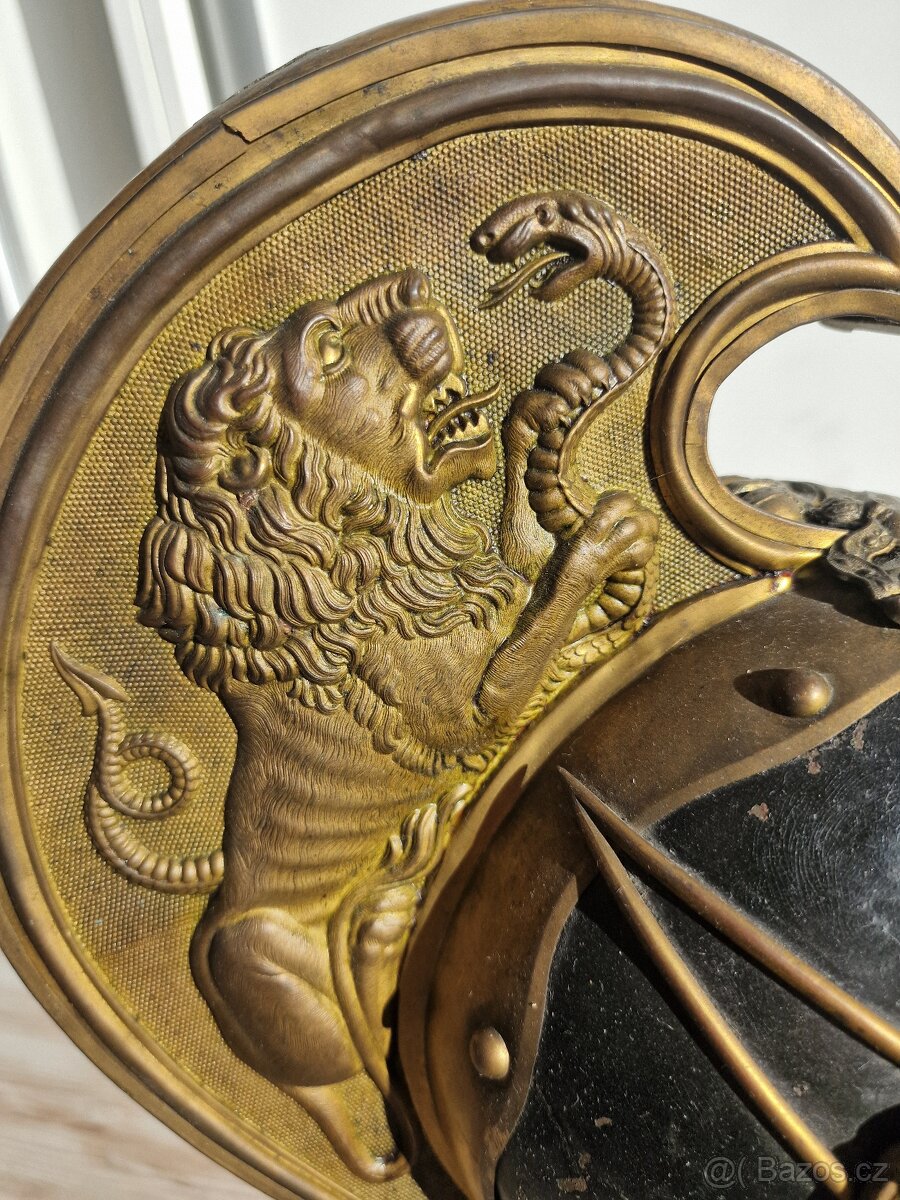 přilba, helma dragoun - důstojník - 10