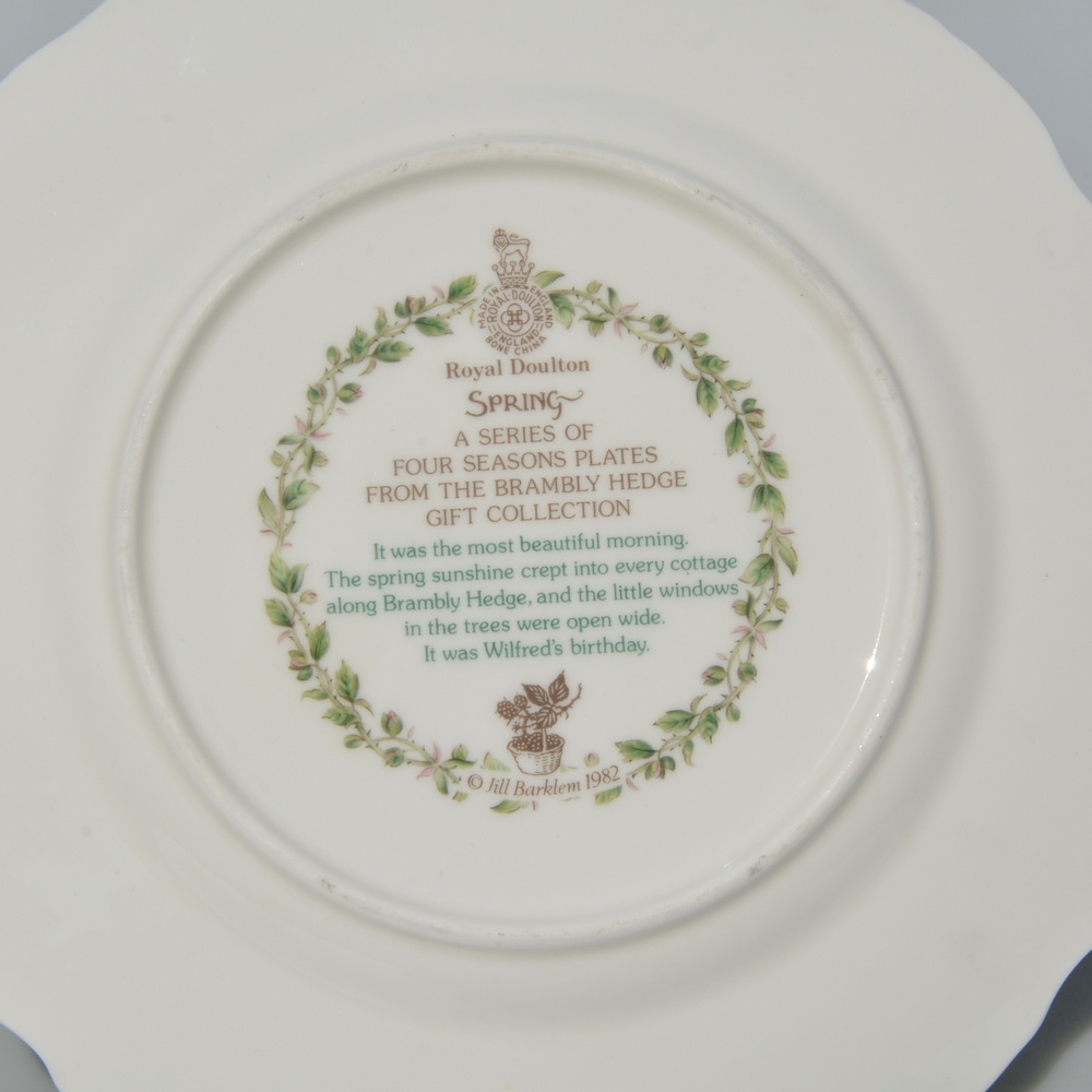 ROYAL DOULTON - sada porcelánové talíře 4 roční období - 10