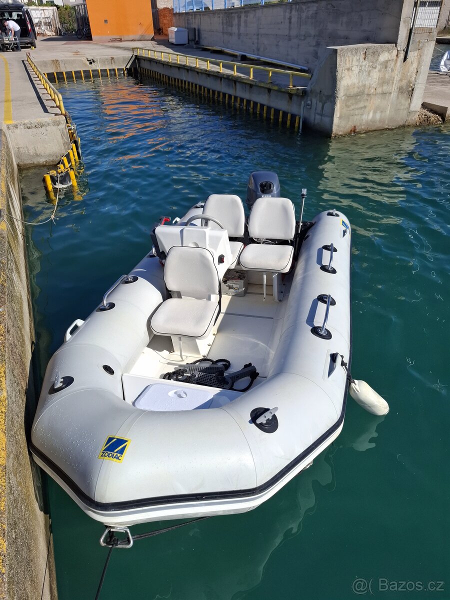 Prodám motorový člun zodiac gumový rozskládací kyl pevny - 10