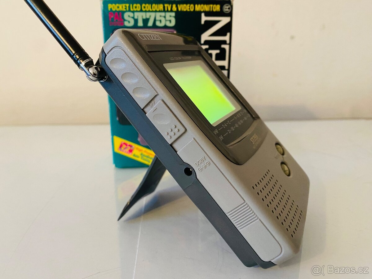 Kapesní Citizen, LCD TV ST 755, 90.léta - 10