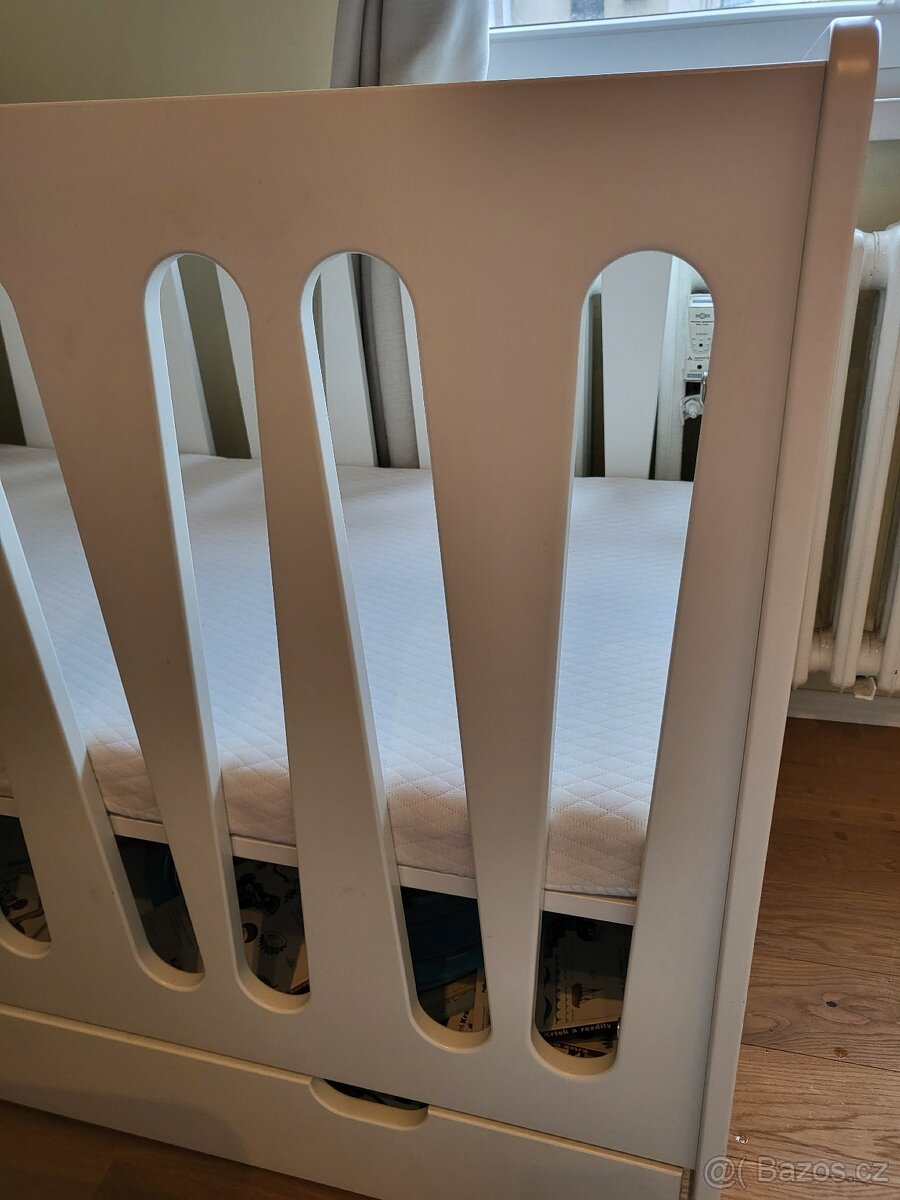 Dětská postýlka Pinio Moon se šuplíkem - 10