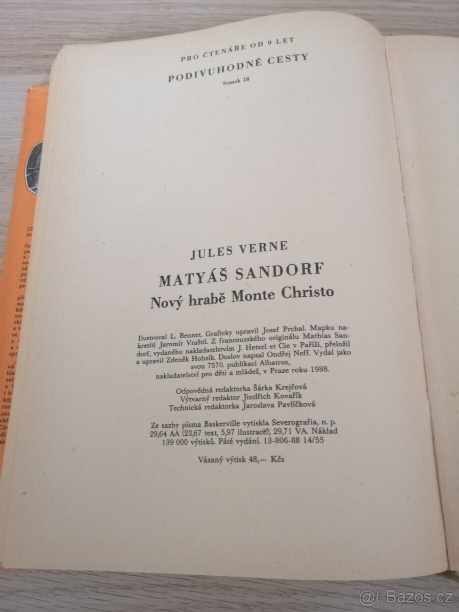 KNIHA MATYÁŠ SANDORF - 10