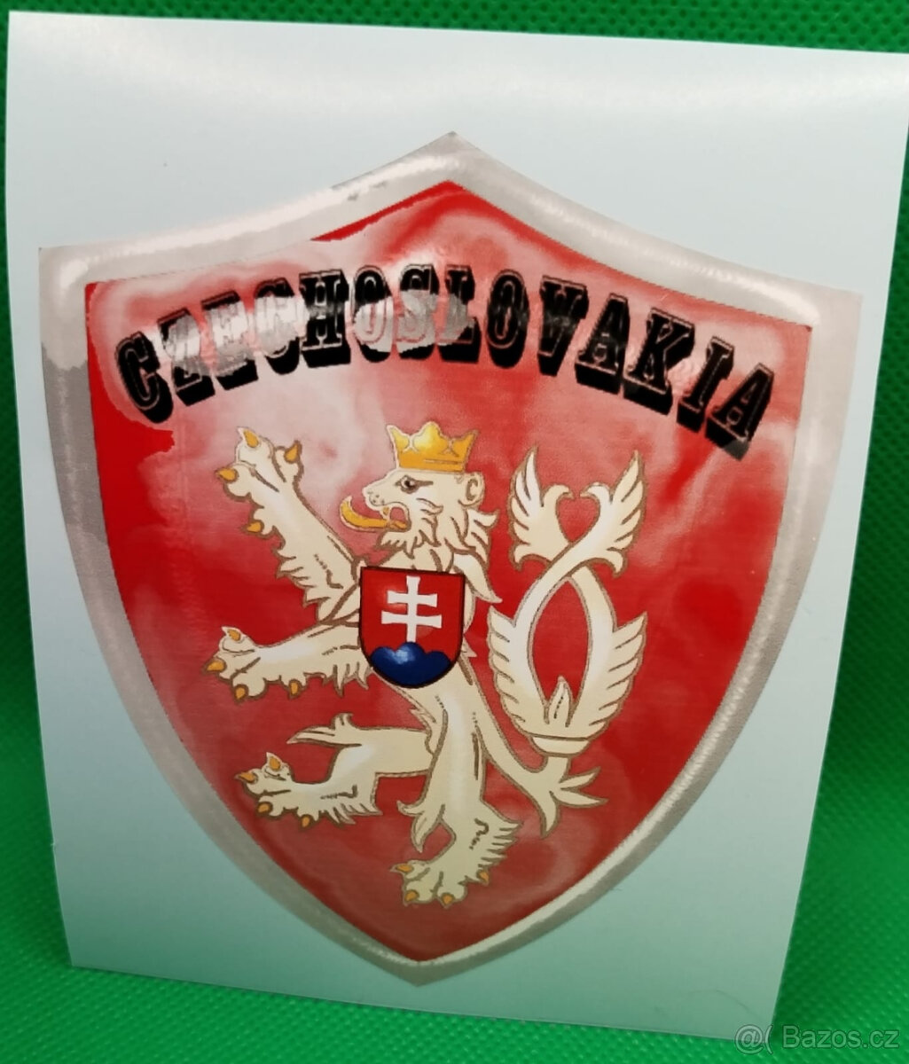 Samolepky Czechoslovakia Znak ČSSR - 10