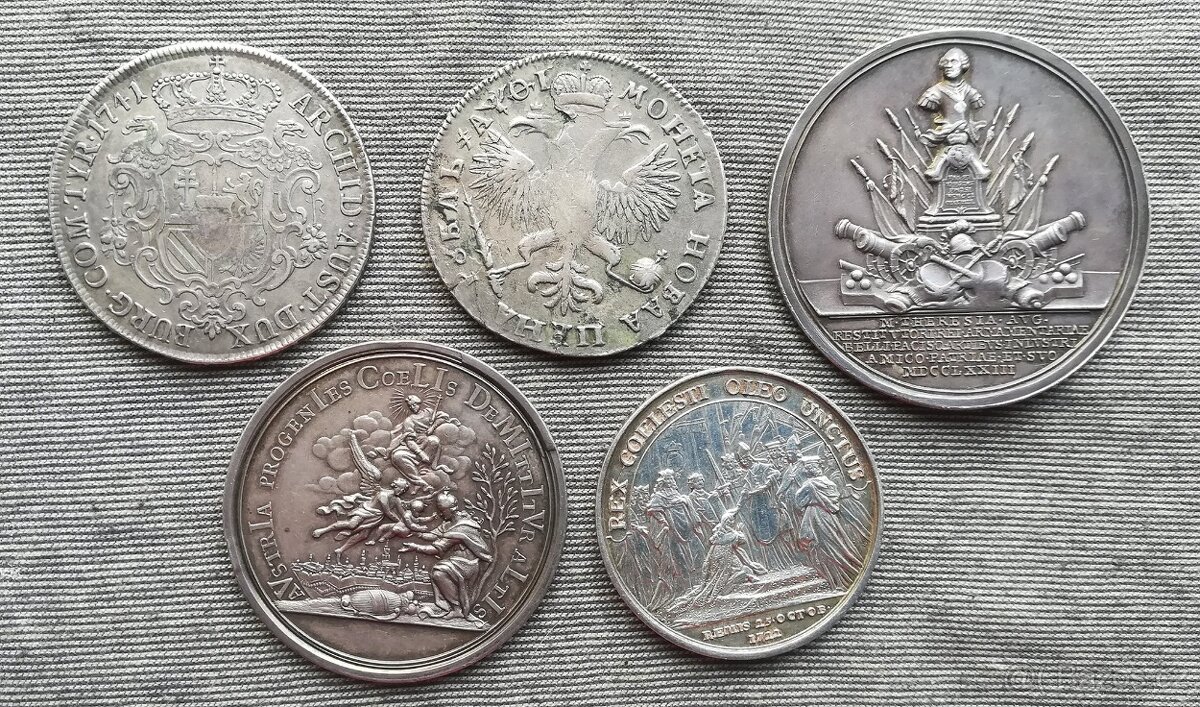 Tolar, rubl a medaile na prodej - 10