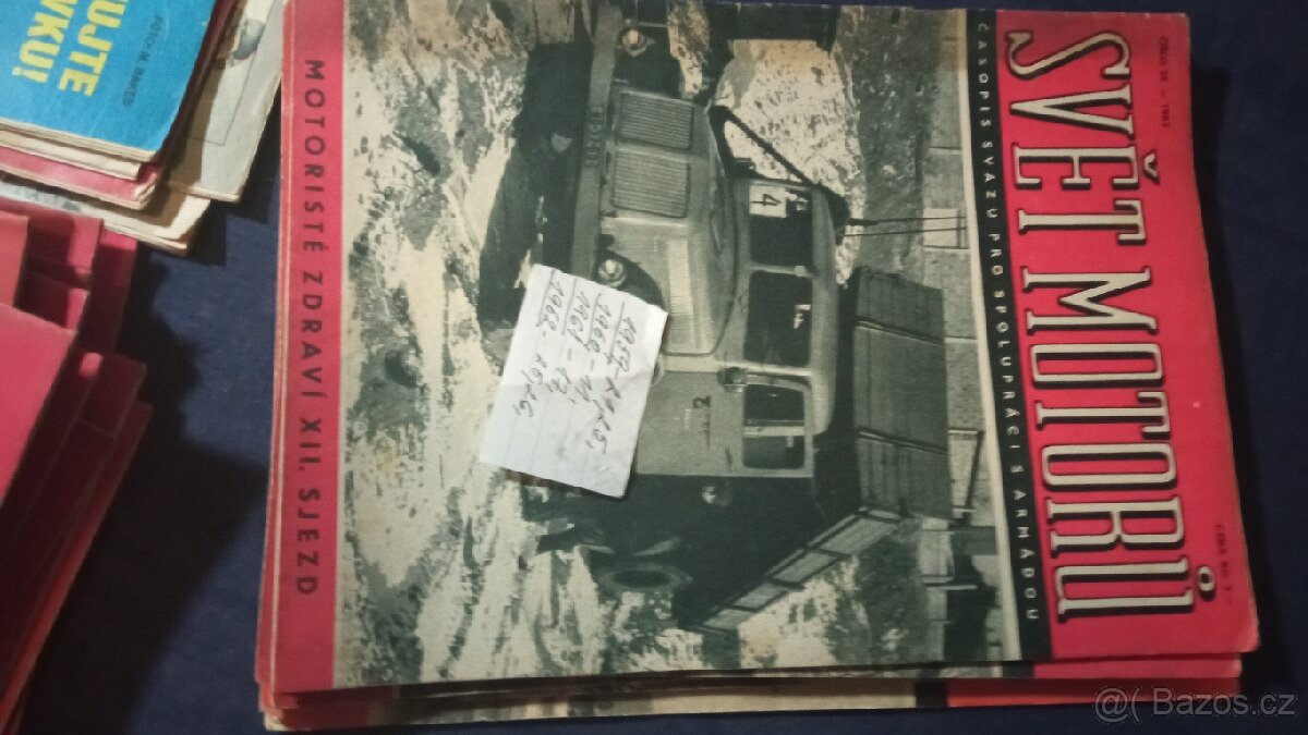 Časopisy světa motorů a dalsich - 10