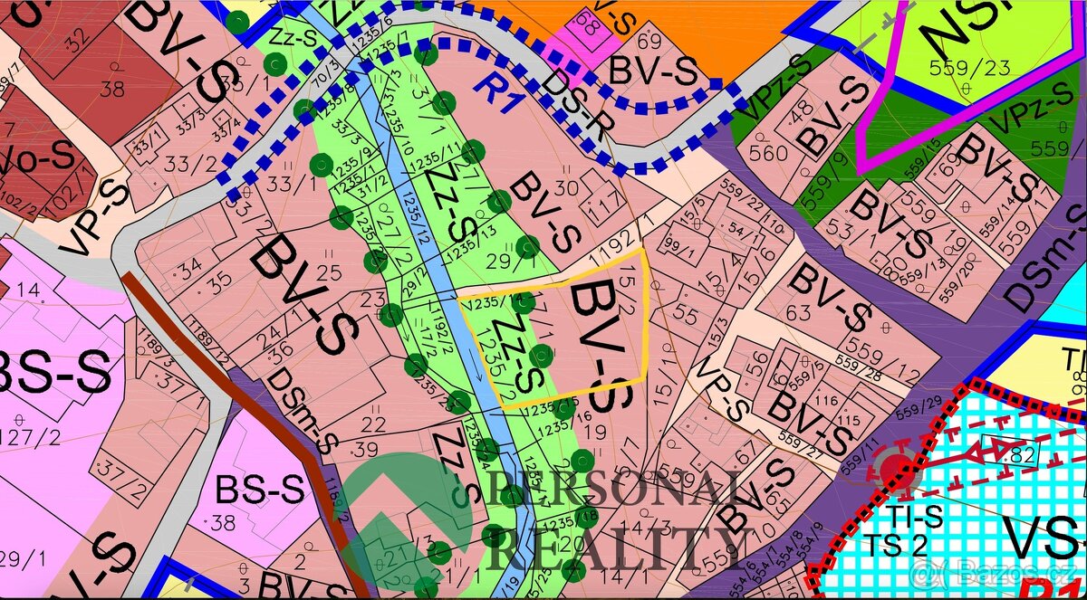 Prodej stavebního pozemku 2 232 m², Mlýny, ev.č. 02547 - 10