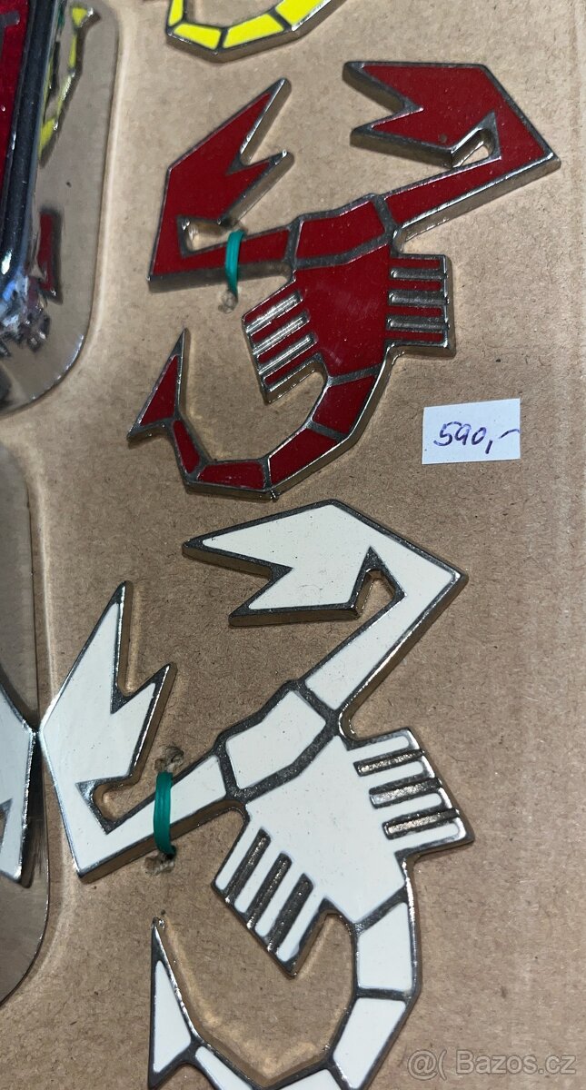 Fiat Abarth štítky - 10