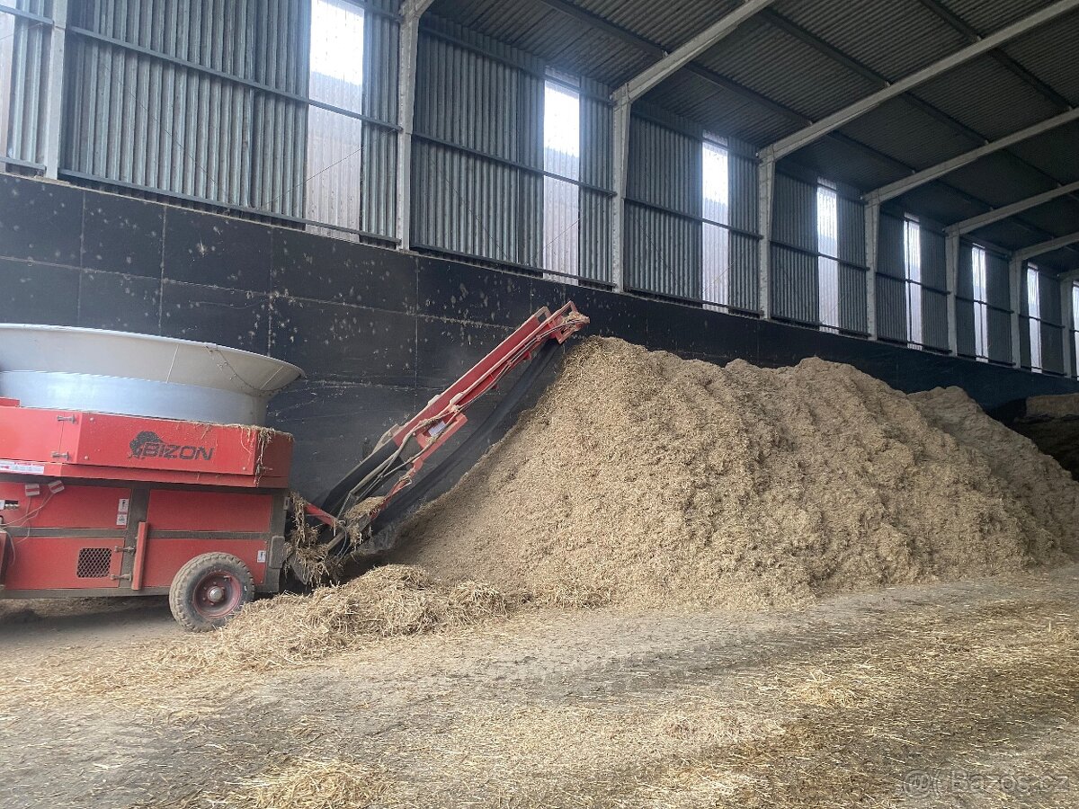 BIZON B-1030 - drtic slamy, sena, zrna a biomasy - 10