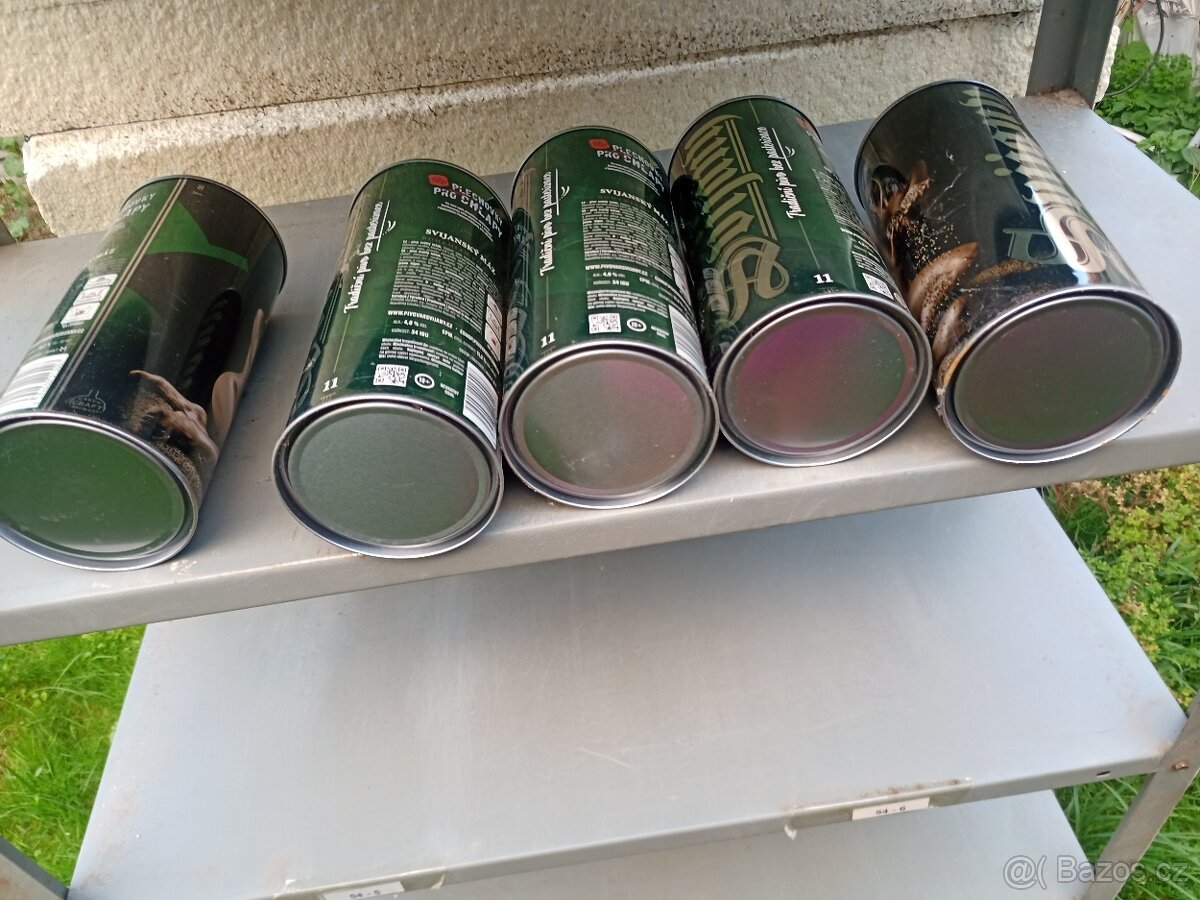 Prodám pivní plechovky Svijany, kus 50 Kč - 10