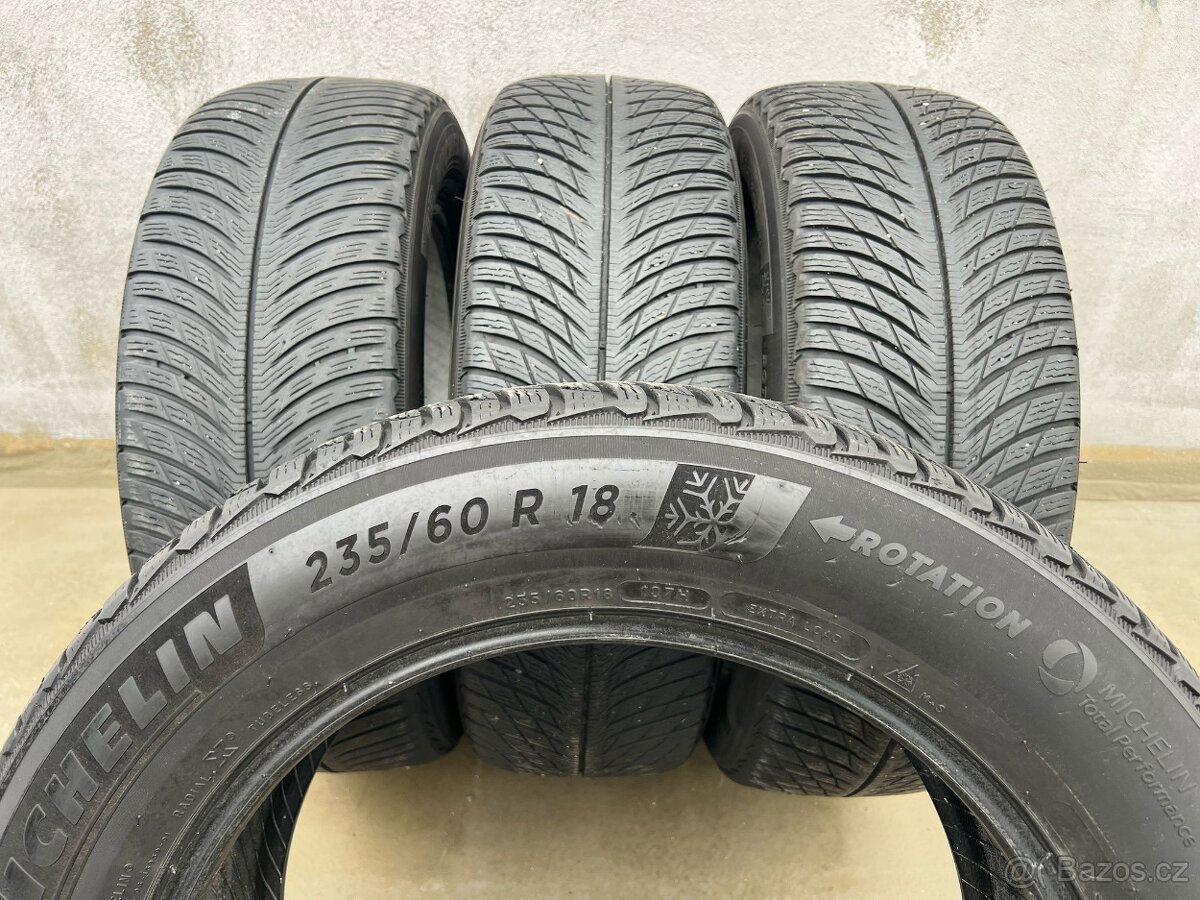 235/60R18 107H sada zimní pneu MICHELIN ALPIN 5 - 10