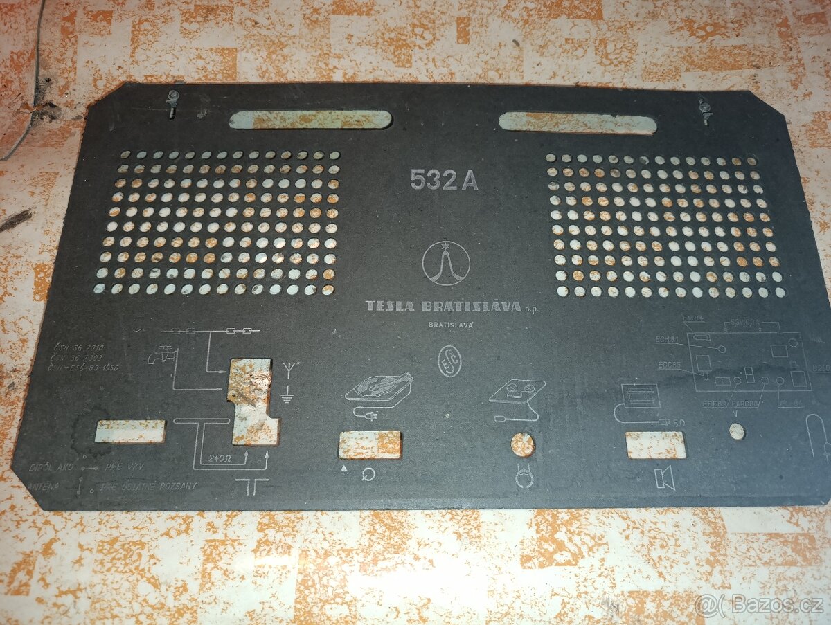 zadní kryty na historická radia - 10