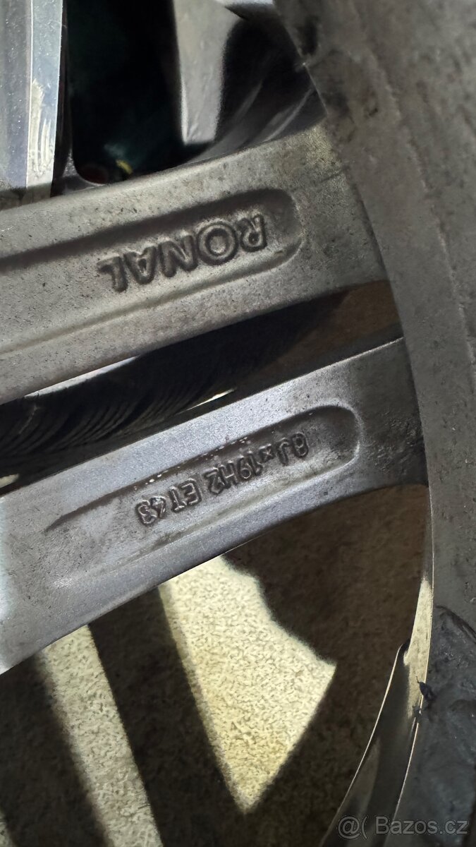 Alu Mercedes AMG R19 dvourozměrné zimní - 10