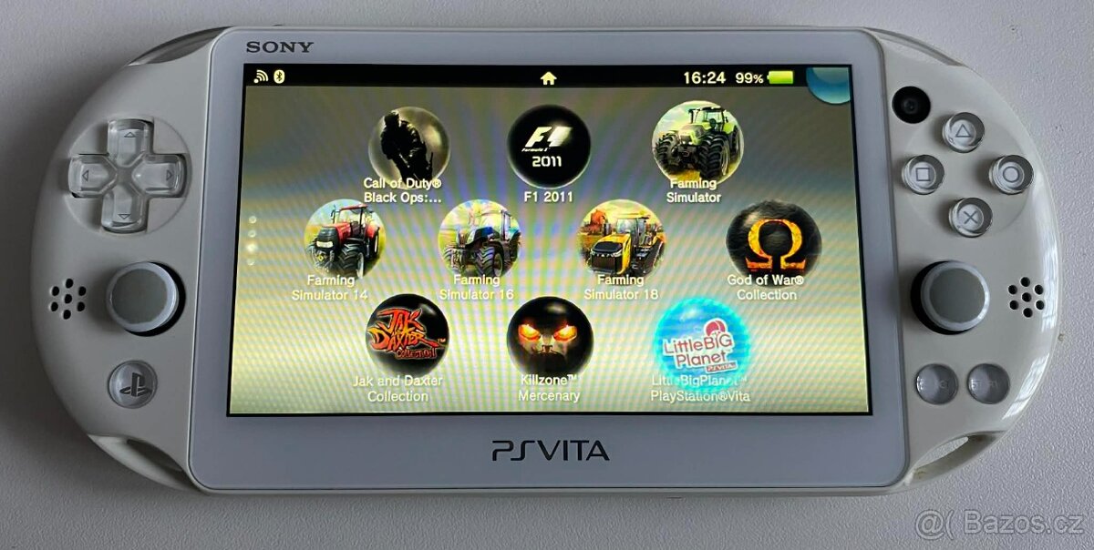 PS Vita 2000 White ( Slim ) + 64gb - 10
