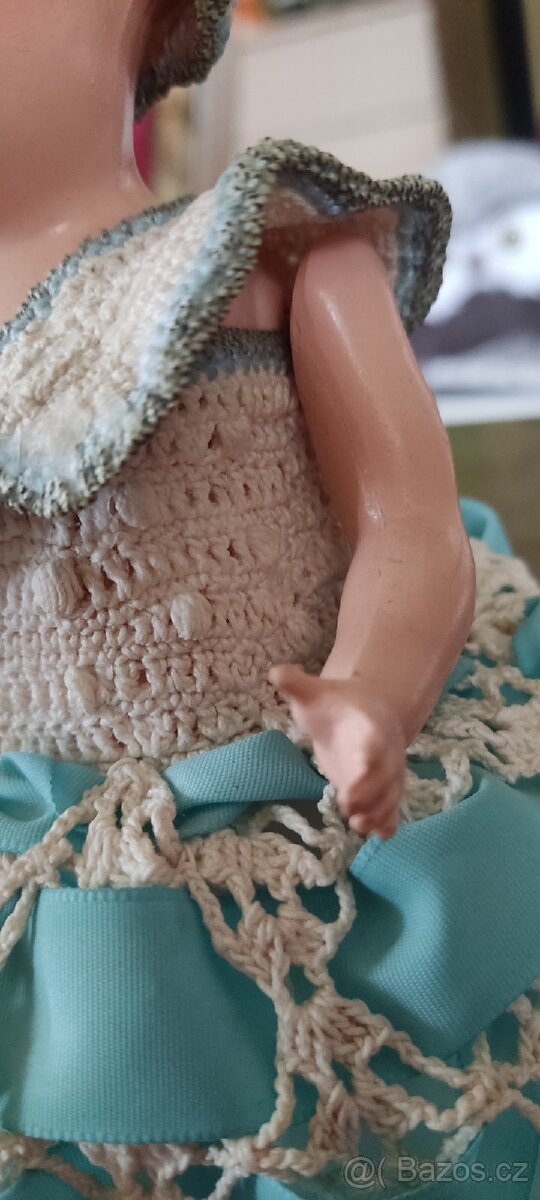 Starožitnou panenku cukřenkovou Technoplast - 10