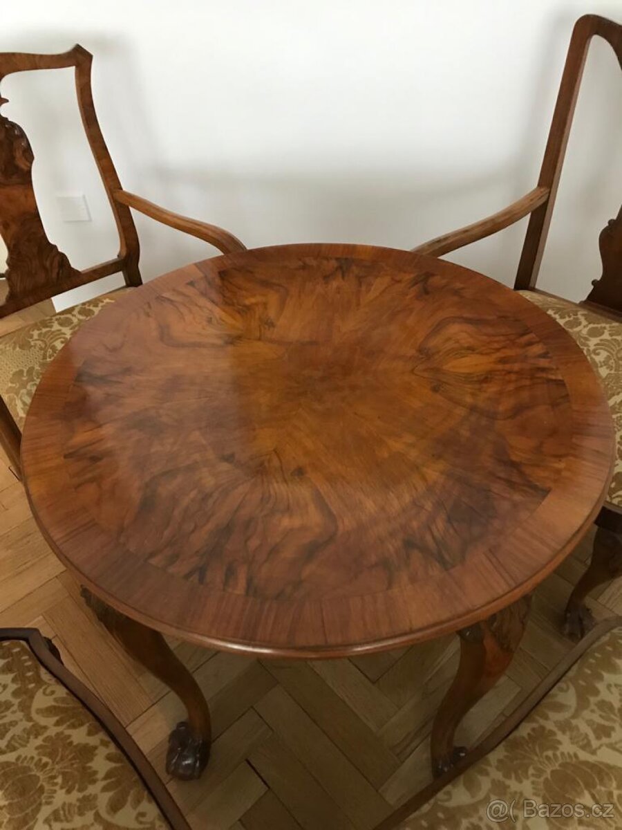 Starožitné křeslo 4ks - 10