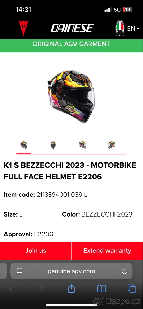 Helma AGV K1S - 10
