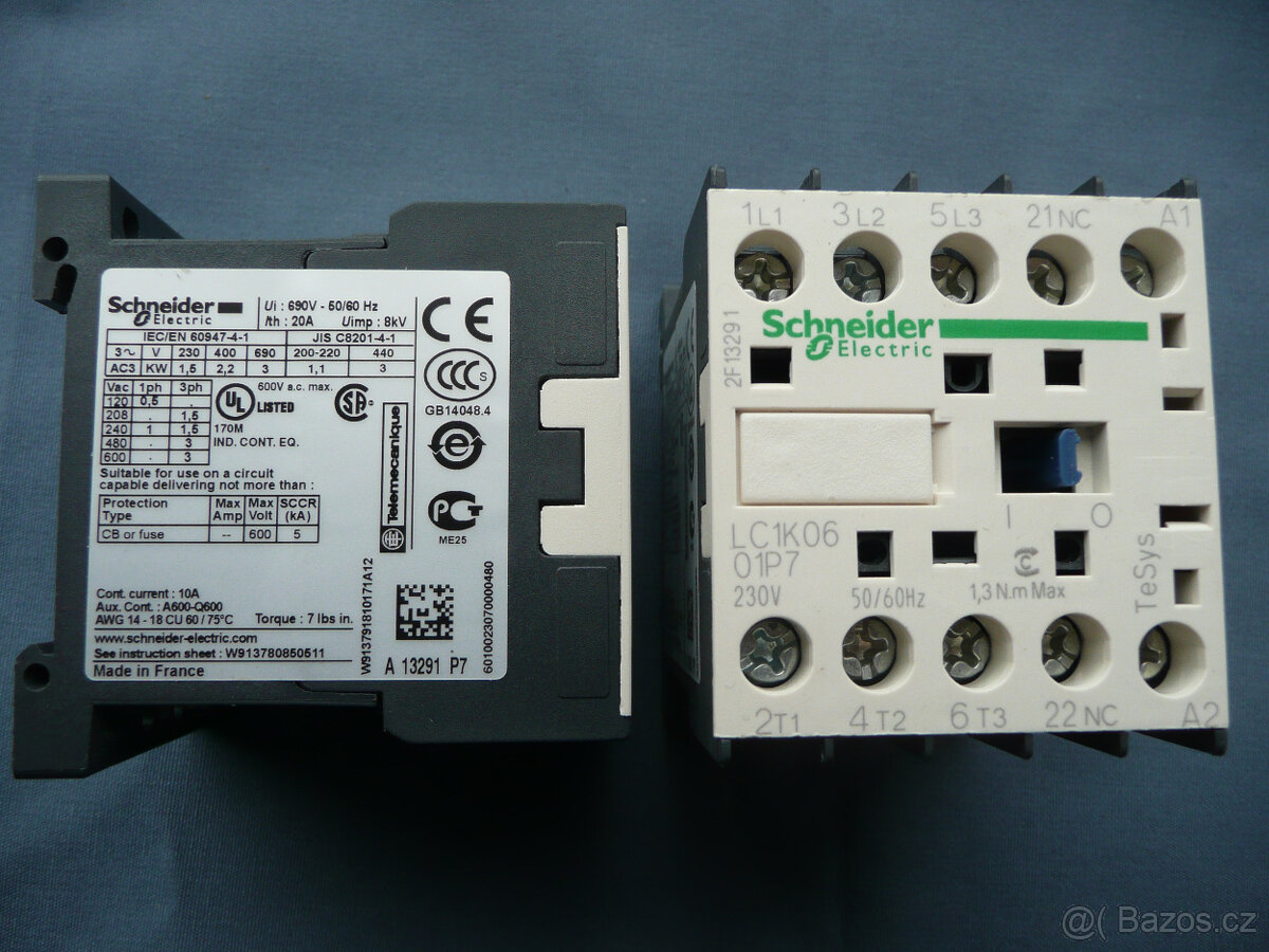 Různé stykače - 10